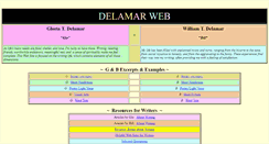 Desktop Screenshot of delamar.org